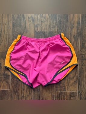 Nike Size Medium Pink Dri Fit Running Shorts